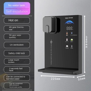 เครื่องดื่มที่บ้านควบคุมอุณหภูมิได้ทันทีติดผนังร้อนและเย็นหน้าจอสัมผัสทำความร้อนเร็วตู้น้ำ - Product Image 6