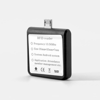 GSC Android Mobile RFID IC Lector de tarjetas Square NR65C Adecuado para NFC213 Mifareclassic 1K Chip para pago