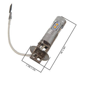 Feux de brouillard LED pour voiture 12V, 10 SMD, H1 H3, blanc, bleu glacé, super lumineux, étanches, phares de voiture, feux de jour - Product Image 5
