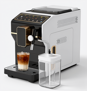 Cafetera Totalmente Automática con Pantalla Táctil, con Leche y Función de Autolimpieza, Interfaz Táctil, Espresso Individual o Doble - Product Image 1