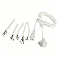 Câbles d'alimentation en spirale standard nationaux à 3 broches, type GB, pour ordinateur, vente en gros