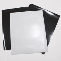 Para uso industrial Servicio de corte Disponible Tamaño personalizado Suave A4 Hojas magnéticas Papel impreso Adhesivo Imán de nevera