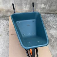 Carretilla de construcción grande Industrial de carga de 200kg de alta calidad, herramienta, monociclo, carretilla cerrada para ir de compras, OEM DE FÁBRICA DE China