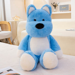 Cross-<span class=keywords><strong>Border</strong></span> West Highland White <span class=keywords><strong>Terrier</strong></span> Animal en peluche PP coton rempli chien oreiller poupée en cours d'exécution assis Style cadeau d'anniversaire jouet - Product Image 5