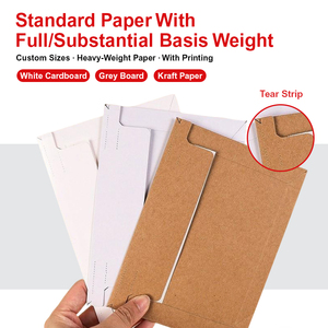 Tài liệu ảnh bưu phẩm A3 A4 A5 A6 Kraft phong bì màu nâu với vỏ và con dấu tự đóng dấu - Product Image 4