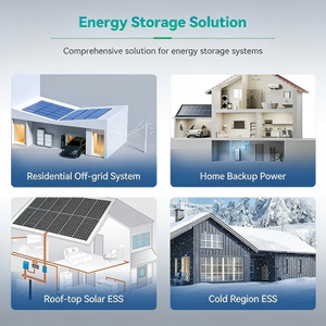 แบตเตอรี่โซเดียมไอออนสำหรับเก็บพลังงานแสงอาทิตย์แบบแยกส่วน 48V 100Ah 10kWh  สามารถวางซ้อนกันได้  ระบบออฟกริด  IP65  RS485  พร้อมระบบจัดการแบตเตอรี่อัจฉริยะ (BMS) - Product Image 6