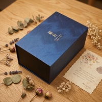 Caja de Regalo Magnética de Lujo Personalizada, Caja de Embalaje de Cartón Rígido con Textura Especial para Ropa y Cosméticos