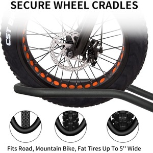Porte-vélos d'<span class=keywords><strong>attelage</strong></span> Wobble Free Smart Tilting Pliant Vélo Voiture Racks <span class=keywords><strong>pour</strong></span> Standard Fat Tire et Vélo Électrique 2 Vélo 160 lbs Capac - Product Image 5