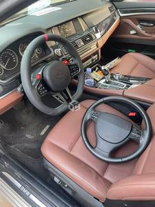 Volant de voiture LED en fibre de carbone pour BMW G30 G20 G01 G02 G05 G06 G07 M4 M5 F90 <span class=keywords><strong>M8</strong></span> X3 X4 X5 X6 F40 F44 F97 F98 F95 F96 G11 G12 - Product Image 6