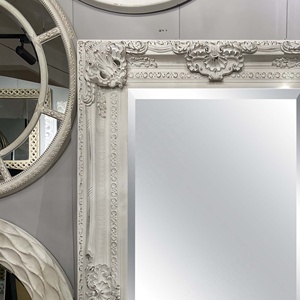 <span class=keywords><strong>Espejos</strong></span> de lujo para Interior de Hotel, decoración de pared, flor dorada <span class=keywords><strong>Vintage</strong></span> hecha a mano, <span class=keywords><strong>espejos</strong></span> <span class=keywords><strong>grandes</strong></span> para sala de estar, espejo antiguo - Product Image 4