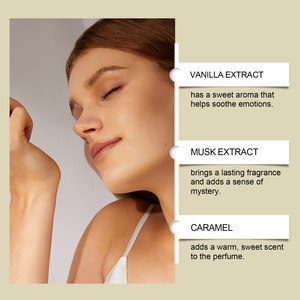 Collezioni di <span class=keywords><strong>profumo</strong></span> profumato morbido profumato alla vaniglia caramello alla vaniglia popolare per donne all'ingrosso - Product Image 5