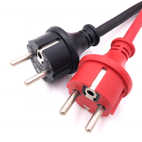 Prise de courant électrique industrielle européenne à 2 broches, IP44, en cuivre, CE, connecteur d'extension de câble, adaptateur de prise, connecteur réutilisable
