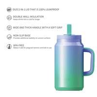 Nouveau design de gobelets isolés personnalisés Adventure Tasse Caffe en gros