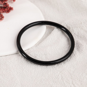 Venta al por mayor de accesorios antiguos de un solo paso de cristal de imitación Jade Jingle pulsera Thorn Rose Thin Jingle pulsera de moda - Product Image 4