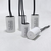 Condensateurs à film mince métallisé CBB60 Sh 50/60Hz 1,5-100UF 250-450VAC pour démarrage de moteurs AC de pompes à eau