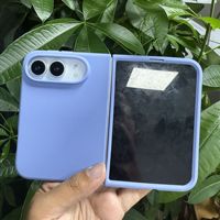 Coque de téléphone portable en silicone liquide magnétique pliable tout-en-un, très vendue, pour iPhone DUO