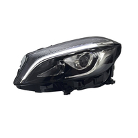 Ensemble de phares à lentille LED modifiés Plug-and-Play pour Mercedes Benz Classe A W176 13-18 Feux de jour multicolores
