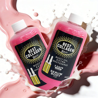 Sérum au Collagène, Collagène Banane, Formule Liquide, Essence Blanchissante Enrichie en Peptides, à Mélanger avec une Lotion