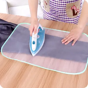 Cloth protective press mesh insulation ironing boards mat cover against pressing pad mini iron foldable ironing board