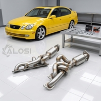 Collecteur d'échappement à longueur égale pour Lexus SC430 4.3 3UZ-FE 2001-2010, en acier inoxydable T304, remplacement de performance
