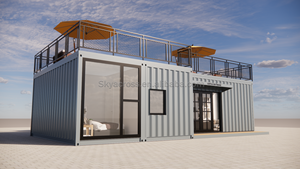 Casa contenedor modular prefabricada de 3 dormitorios, entrega rápida, para pozo de agua - Product Image 4