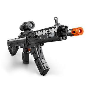 Reobrix 77024 QBU-191 Rifle, Set de Bloques de Construcción de 1593 Piezas, Sistema de Carga Manual y Disparo con un Botón, Modelo de Arma Militar de Juguete para Adultos - Product Image 1