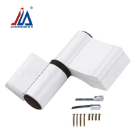 Charnière 3D en aluminium de couleurs personnalisées brillantes robustes charnières pivotantes pour porte en aluminium