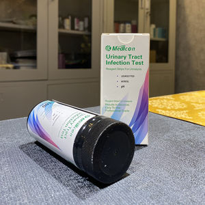 Evde kullanımı kolay UTI İdrar Test şeritleri nitrit ve lökositler için Dipstick testi görme keskinliği muayene aparatı - Product Image 6