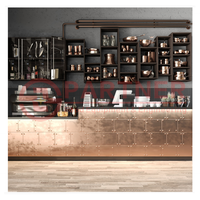 Conception de cuisine commerciale professionnelle et comptoir de bar designs modernes Projet de cuisine design