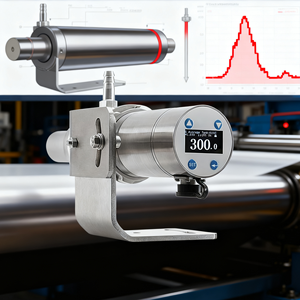 Non-Contact Industrial Temperature Sensor Laser Targeting 150~800 Range 0.5%T Accuracy IP65 Stainless Steel OLED Display RS485 - Product Image 3