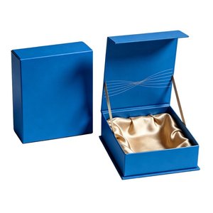 Elegante Caja de Regalo Rígida para Perfumes, Ecológica y Reciclable, con Papel Recubierto con Impresión en Dorado para Cosméticos - Product Image 2