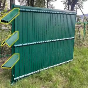 Kit <span class=keywords><strong>d</strong></span>'<span class=keywords><strong>occultation</strong></span> 3D à <span class=keywords><strong>lattes</strong></span> verticales Anthracite, panneau <span class=keywords><strong>d</strong></span>écoratif, clôture de jardin pour l'intimité, latte en PVC - Product Image 2