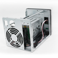 Boîtier NAS 4 baies Mini-ITX M-ATX pour serveur de stockage distribué, châssis pour bureau à domicile, disques durs remplaçables à chaud