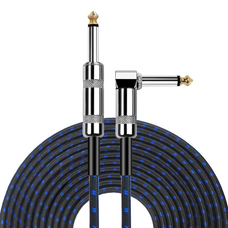 Guitar Cable 10ft 20ft Electric Instrument
