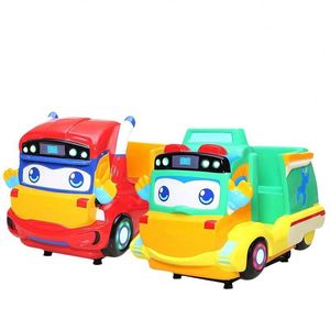 Áreas de Juego Infantiles con Iluminación LED, Juegos de Arcade para Niños, Diseño de Camión de Dibujos Animados, Funcionamiento con Monedas, Equipos de Entretenimiento - Product Image 1