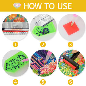 Peinture au diamant DIY écologique, art fluide, <span class=keywords><strong>danseuse</strong></span> arc-en-ciel, texture de jupe dynamique, art mural moderne pour l'intérieur - Product Image 6