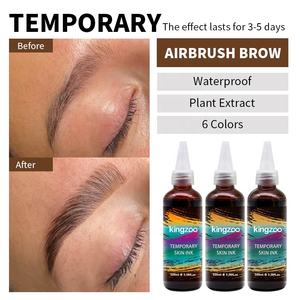 Airbrush Hybrid Brow Stain Tattoo Ink para tintado de cejas Maquillaje semipermanente - Product Image 5