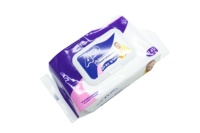 Vente en gros directe d'usine, lingettes nettoyantes pour bébé de haute qualité, non tissées, 140 feuilles/sac, format voyage, Pro Max, emballées individuellement