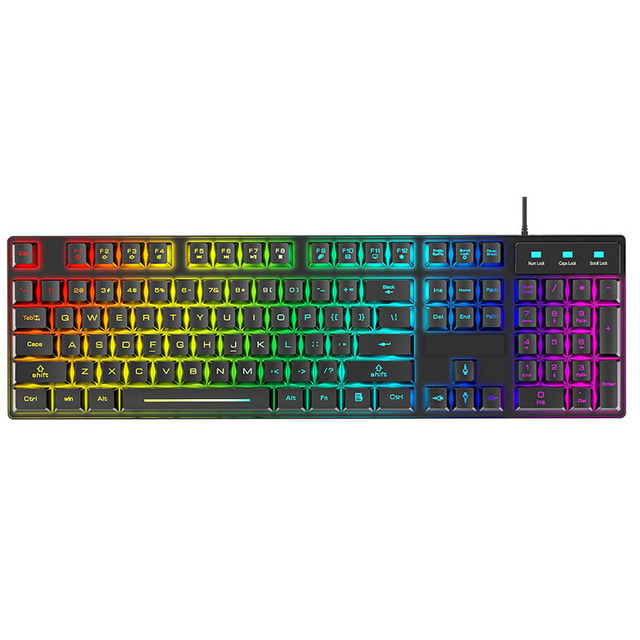 75% 83keys Gaming Keyboard Gamer RGB Backlit OEM OEM LOW MOQ Custom Wired Office Gaming Keyboard