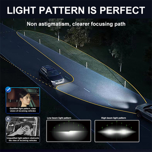 <span class=keywords><strong>Las</strong></span> Bombillas LED H7 <span class=keywords><strong>de</strong></span> 56W para Faros Delanteros <span class=keywords><strong>de</strong></span> Coche con Lente <span class=keywords><strong>de</strong></span> Corte Perfecto, Ideales para Camiones Pesados en Carreteras <span class=keywords><strong>de</strong></span> Montaña, para una Conducción Segura y Adaptaciones - Product Image 3