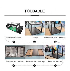 Grand jeu de football de table interactif, équipement sportif pour enfants et adultes - Product Image 4