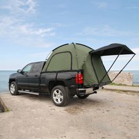 Tente de camion robuste imperméable OEM/ODM, style tactique, pour benne de pick-up avec auvent, ajustement universel pour F150 Silverado Ram Tundra