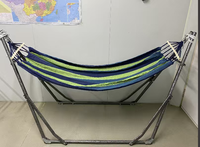 Hamac pliant pour balcon de cour, balançoire d'extérieur, lit vibrant portable pour enfants, avec structure en acier inoxydable, pour usage domestique intérieur et extérieur