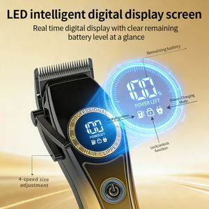 ชุดเครื่องตัดผมไฟฟ้า 3 in 1 ราคาประหยัด <span class=keywords><strong>พ</strong></span>ร้อมจอ LED สำหรับร้านเสริมสวย - Product Image 3