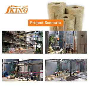 Aislamiento <span class=keywords><strong>de</strong></span> Lana <span class=keywords><strong>de</strong></span> <span class=keywords><strong>Roca</strong></span> ISOKING para Tuberías, Aislante Térmico, Acústico e Ignífugo para Calderas, Sistemas <span class=keywords><strong>de</strong></span> Vapor y Ductos <span class=keywords><strong>de</strong></span> Escape - Product Image 4