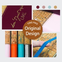 Premium Geschenkbox Kork-Leder Individuelles Logo Planer A5 Umweltfreundliches Holz-Hardcover Journal Tagebuch Professionelles OEM ODM Notizbuch