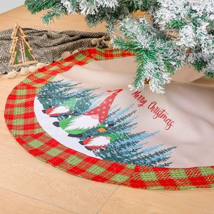Hot Sale Lightweight Forest Pattern <b>Christmas</b> Tree Skirt Motif Tree Bottom <b>Mat</b> Holiday Family Celebration Floor Decoration. - Product Image 5