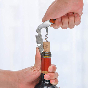 Sommeliers professionnels <span class=keywords><strong>Tire</strong></span>-<span class=keywords><strong>Bouchon</strong></span> Tout en Un Bière Ouvre-bouteille de Vin - Product Image 6