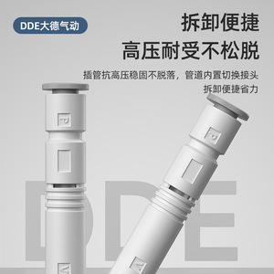 เครื่องกำเนิดสุญญากาศ Dde Dade Pneumatics รุ่น ZU05S ZU07S ZU05L ZU07L กำลังดูดสูง สำหรับอุตสาหกรรมอัตโนมัติ - Product Image 5