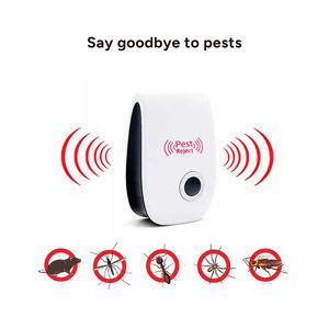 <span class=keywords><strong>Appareil</strong></span> répulsif à ultrasons pour rongeurs AC 4W pour usage commercial, lutte antiparasitaire anti-insectes avec fonctionnement silencieux, état solide - Product Image 3